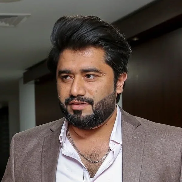 Close-up portrait of Ayaz Akram Awan